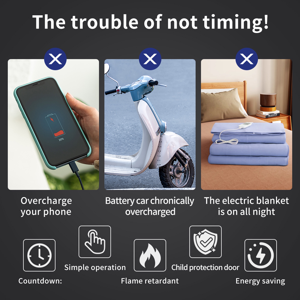 USB Type-C Timer Switch Digita - Kitchen Appliances Outlet 评论和价格