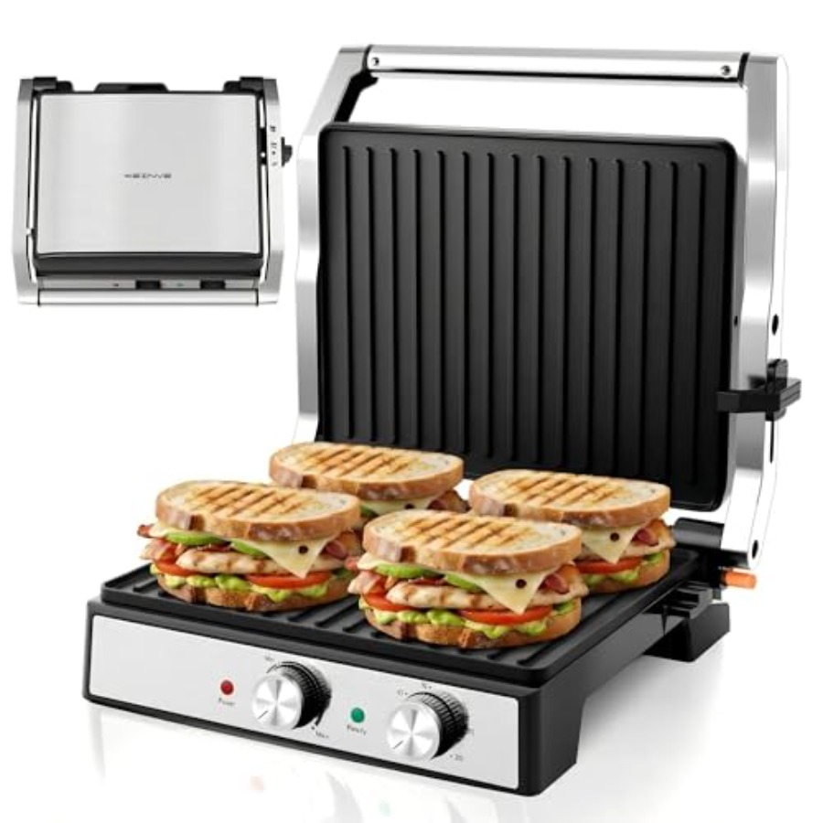 Panini Press Sandwich Maker wi - Sandwich Press Grill 评论和价格