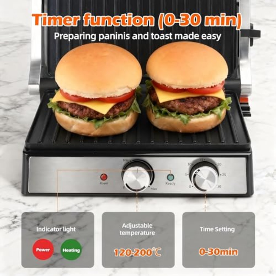 Panini Press Sandwich Maker wi - Sandwich Press Grill 评论和价格