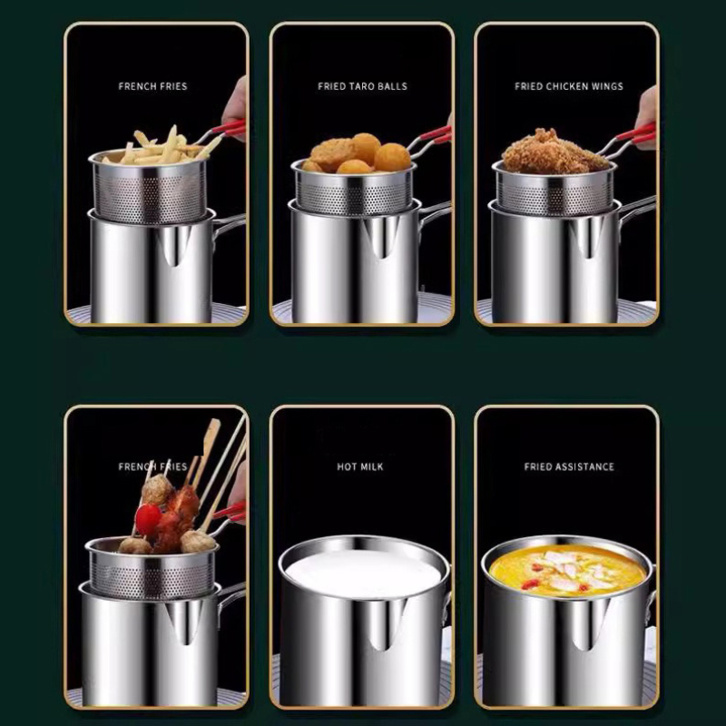 304 Stainless Steel Deep Fryer - Kitchen Appliances Cooking 评论和价格