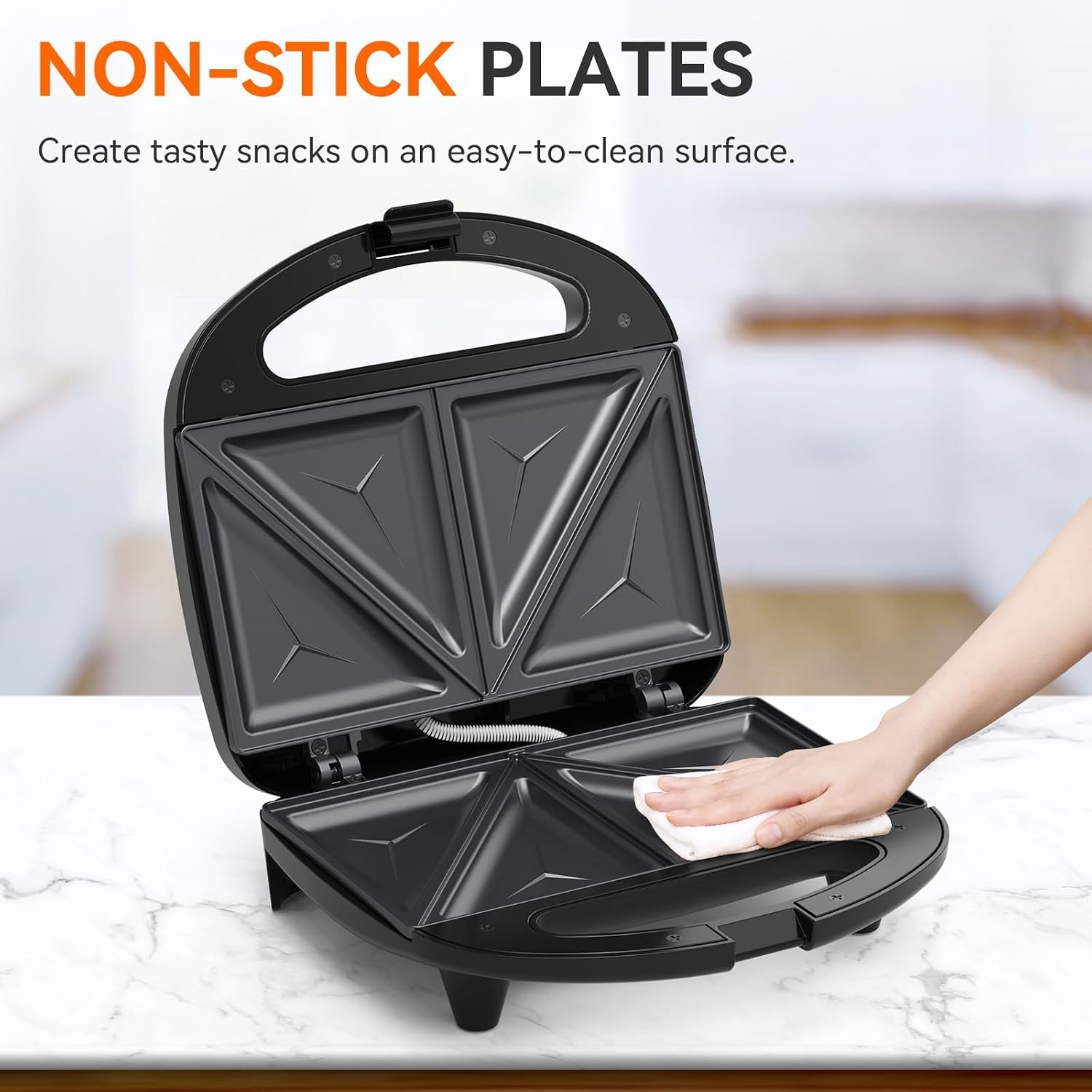 Sandwich Maker, 2-Slice Grille - Sandwich Press Grill 评论和价格