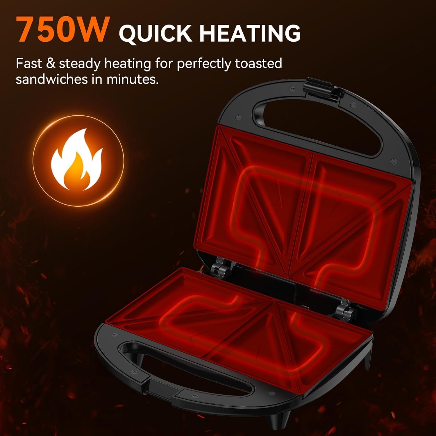 Sandwich Maker, 2-Slice Grille - Sandwich Press Grill 评论和价格