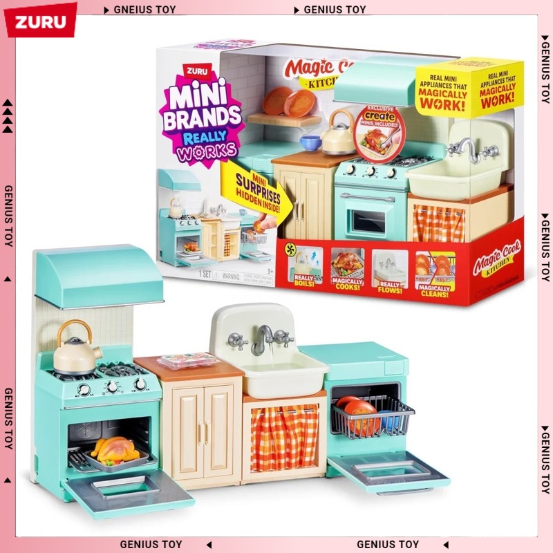 Zuru Mini Brands Magic Cook Ki - Kitchen Appliances For Kids 评论和价格