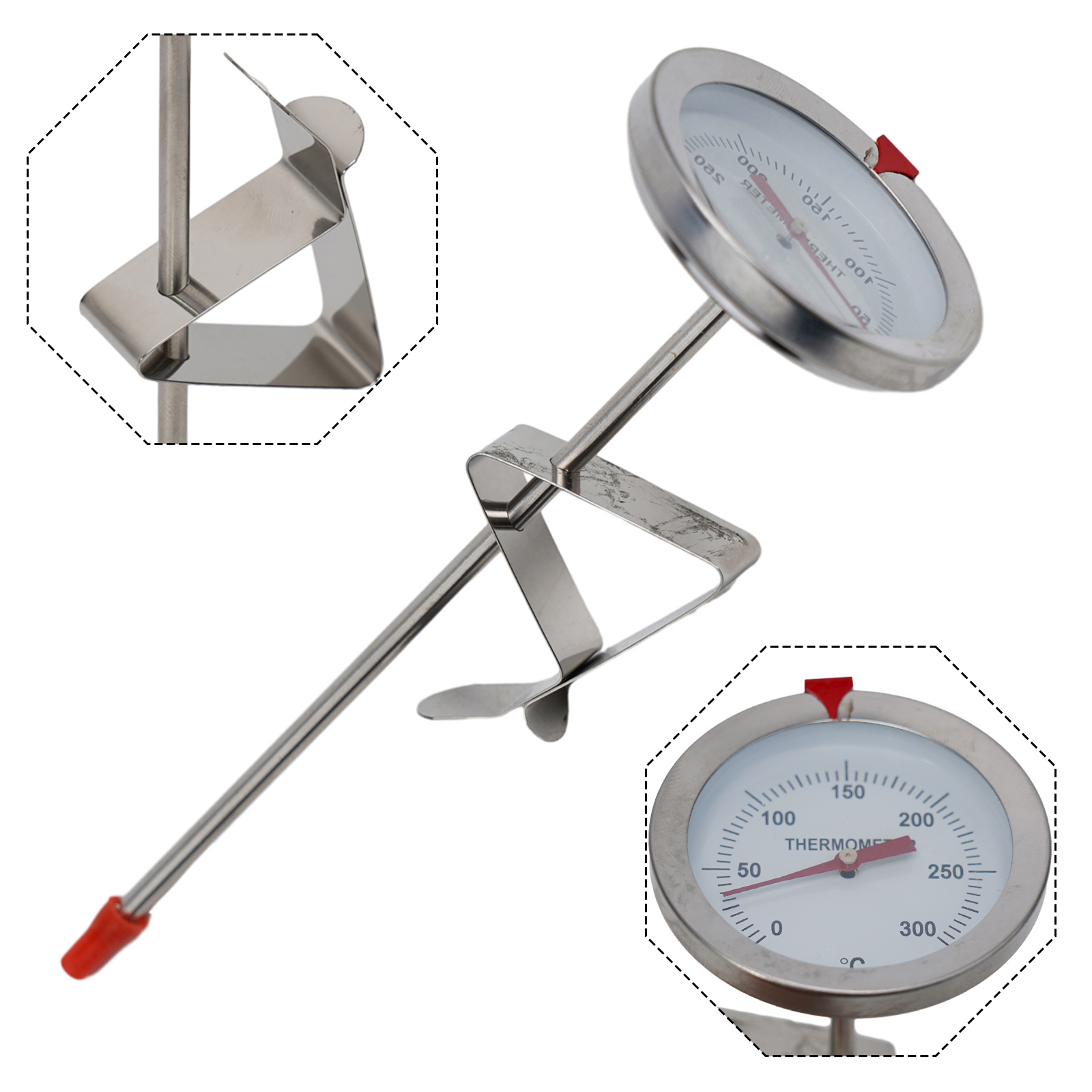 Stainless Steel Probe Thermome - Kitchen Appliances Cooking 评论和价格