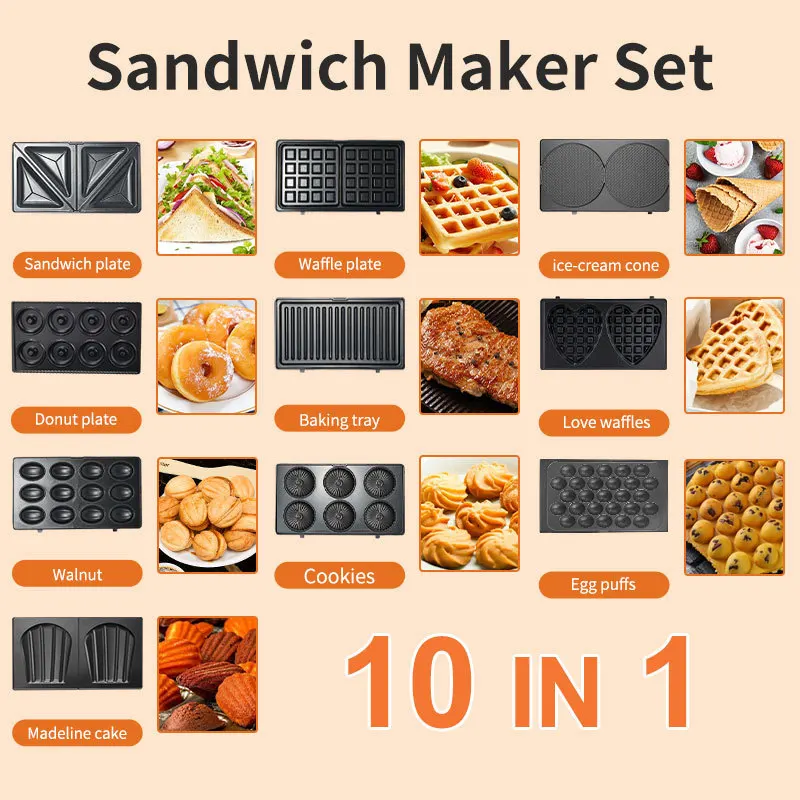 220/110V Household Appliances  - Sandwich Press Grill 评论和价格