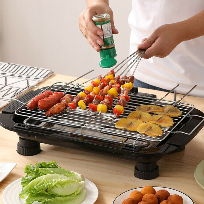 Household Smokeless Grill 2000 - Electric Smoker Bbq 评论和价格