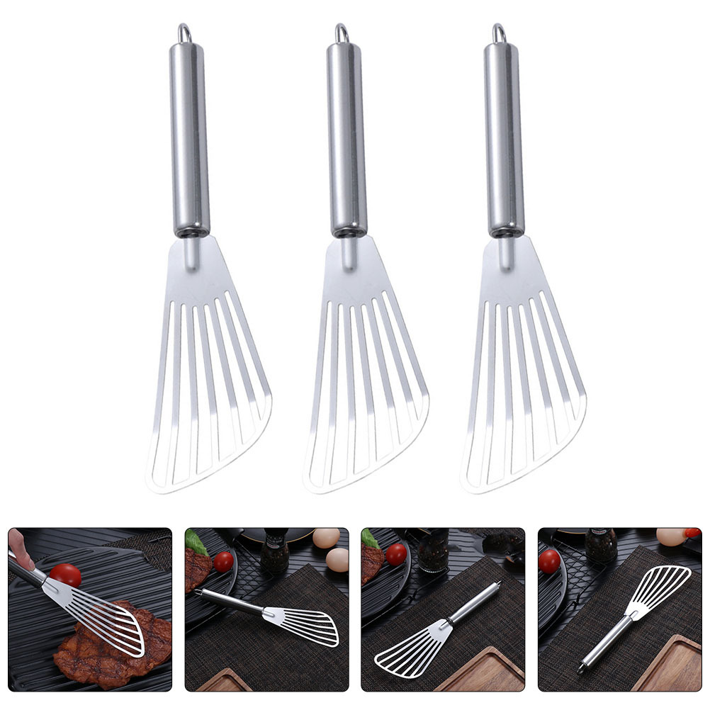 3pcs Stainless Steel Spatula F - Kitchen Appliances Cooking 评论和价格