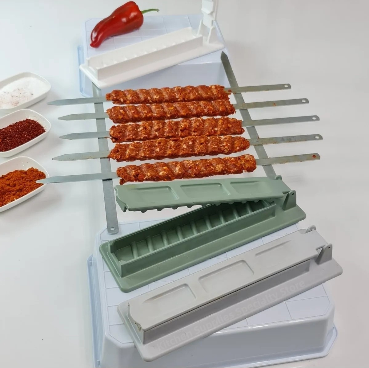 NewSingle Row Kebab Maker Bbq  - Sandwich Press Grill 评论和价格