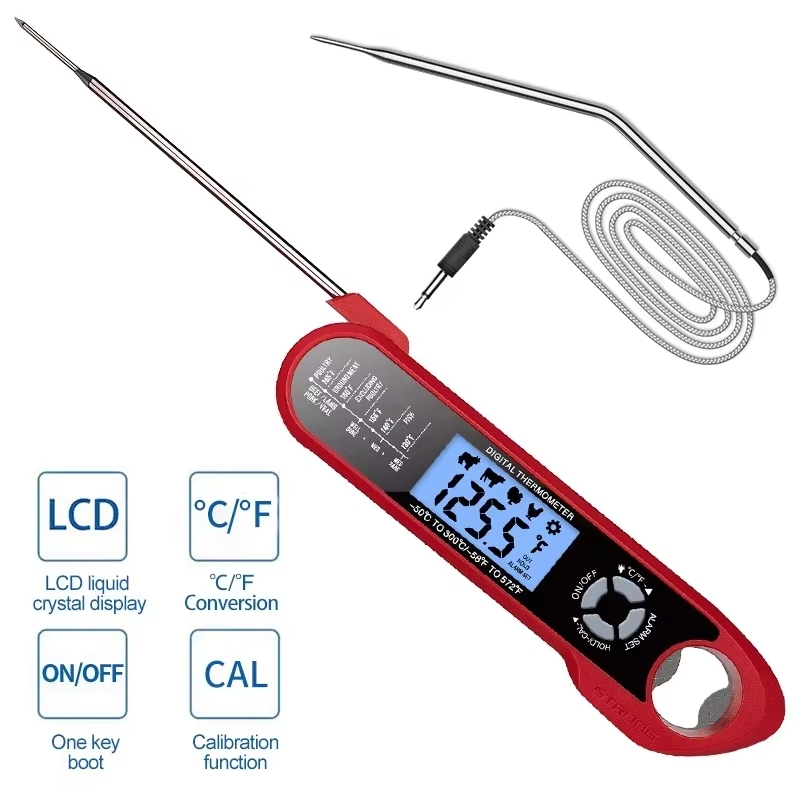 Meat Thermometer Dual-Probe Di - Kitchen Appliances Cooking 评论和价格