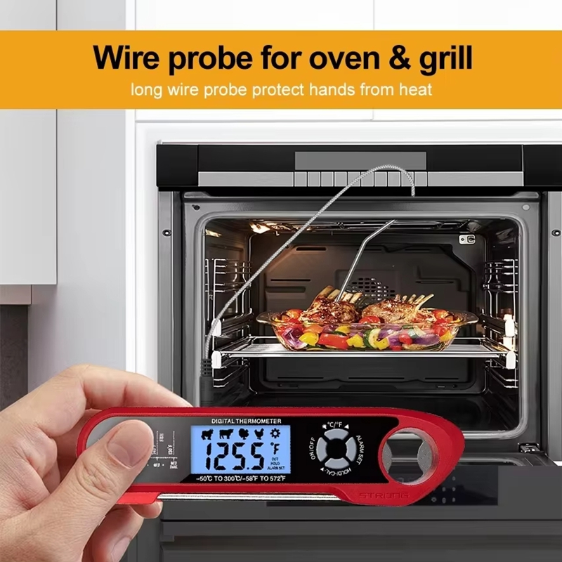 Meat Thermometer Dual-Probe Di - Kitchen Appliances Cooking 评论和价格