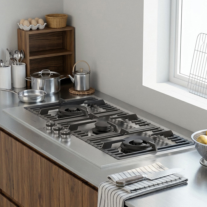304 Stainless Steel Gas Stove, - Kitchen Appliances Built In 评论和价格