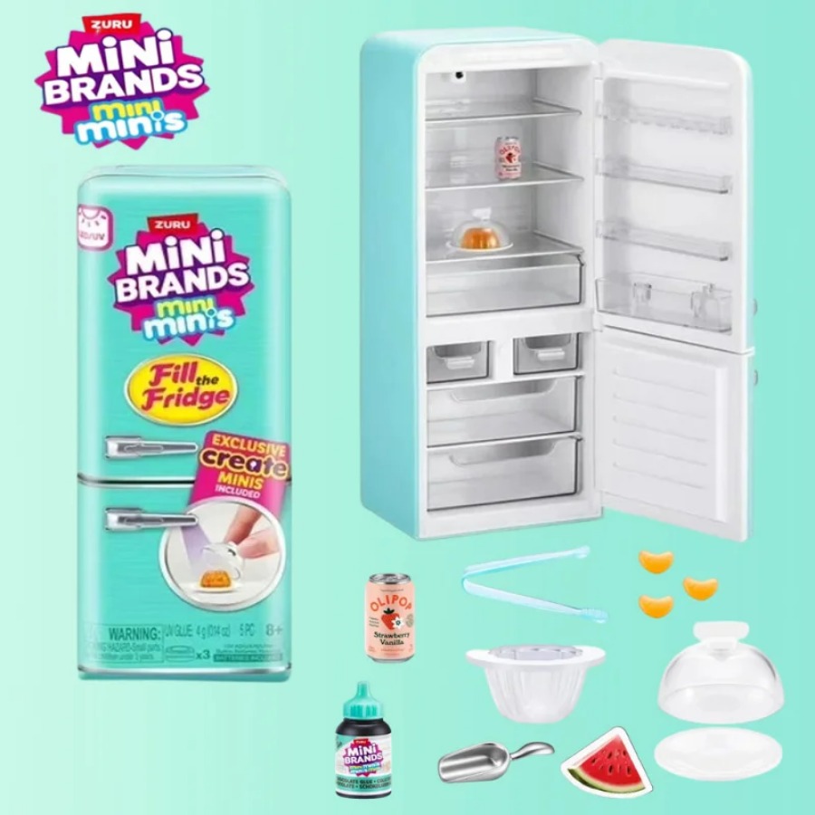 ZURU 5 Surprise Mini Fridge Ba - Kitchen Appliances For Kids 评论和价格