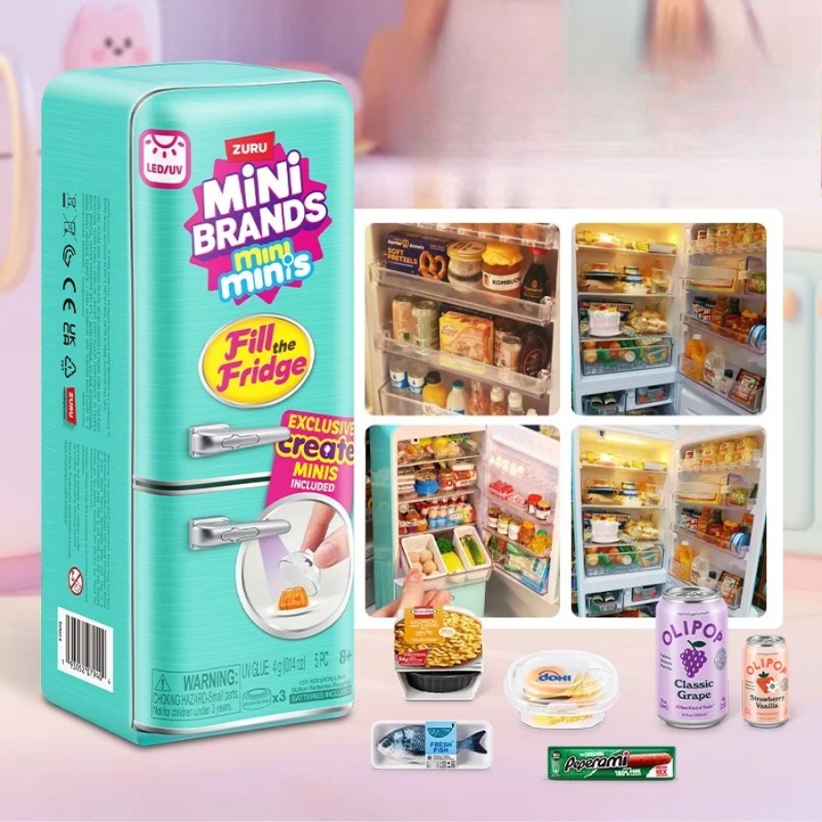 ZURU 5 Surprise Mini Fridge Ba - Kitchen Appliances For Kids 评论和价格